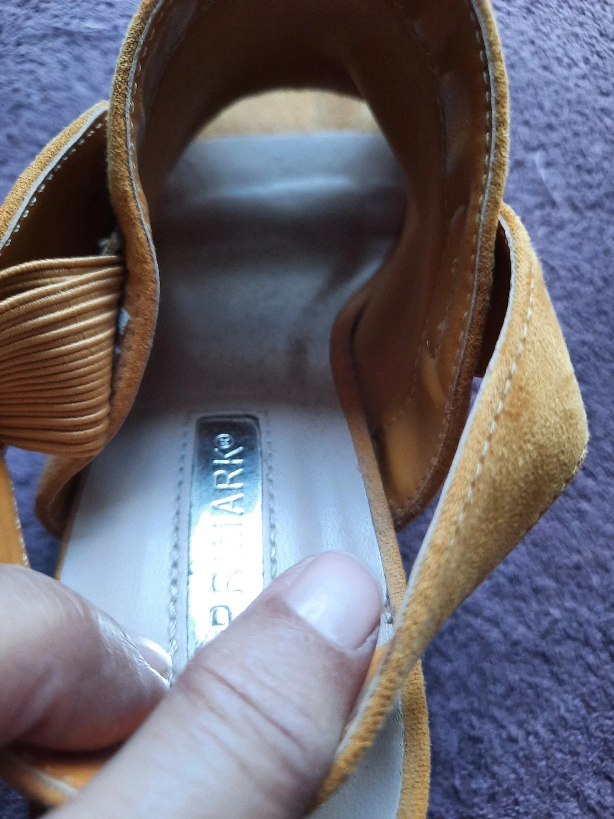 🥀Tênis estilo veludo, feminino39.Primark. – photo 8